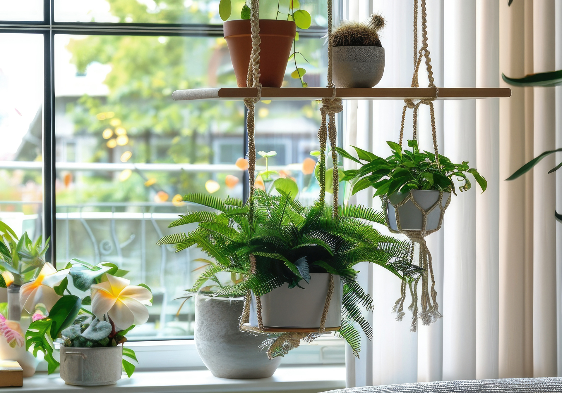 Top 5 suportes criativos para plantas em apartamentos