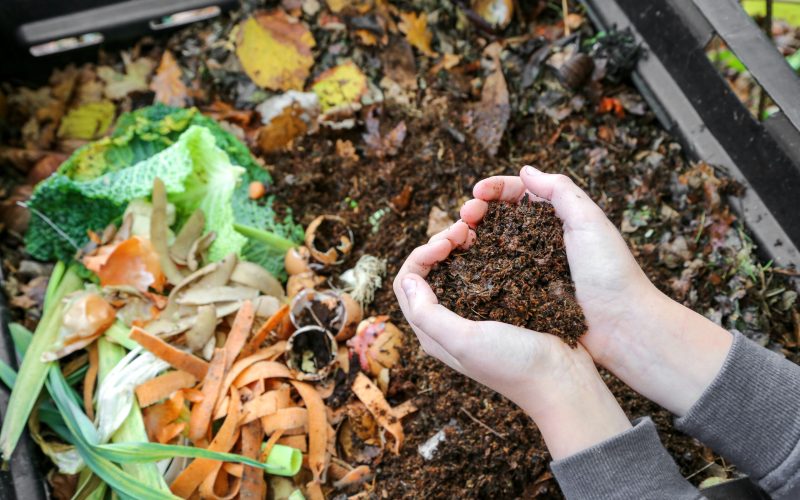 Como fazer compostagem em espaços pequenos e usá-la no jardim