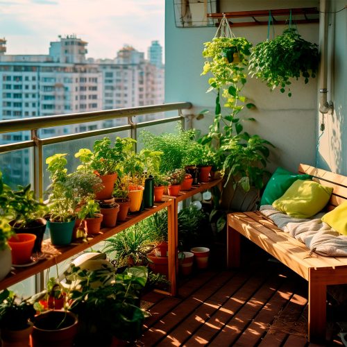 Cuidados com as raízes em jardins verticais de apartamento