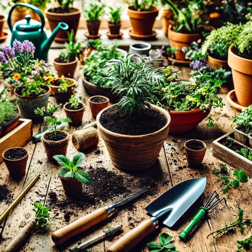 Ervas e flores de baixo custo para cultivo doméstico em vasos