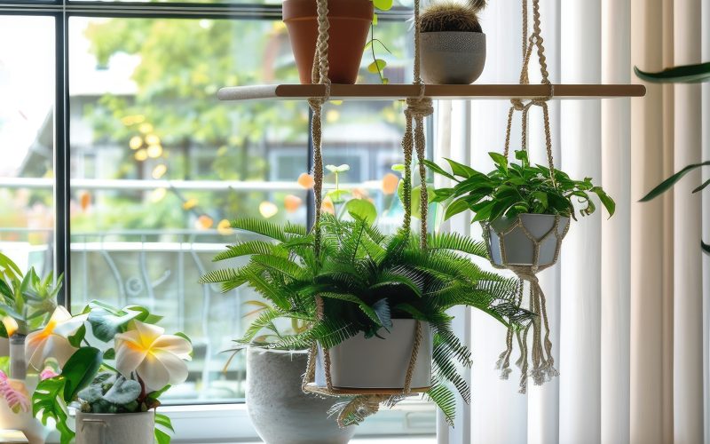 Top 5 suportes criativos para plantas em apartamentos